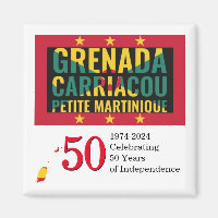 50e anniversaire de l'indépendance du GRENADIAN 20