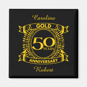 Aimant 50e anniversaire du Mariage d'or