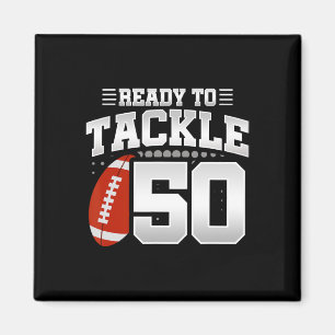 Aimant 50e anniversaire - Football Anniversaire - 50e Bir