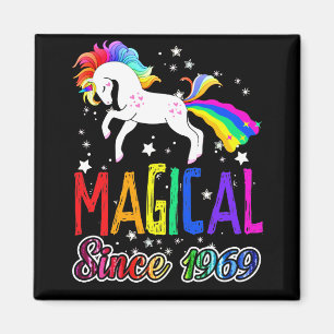 Aimant 52e anniversaire de la peinture magique Unicorn Ar