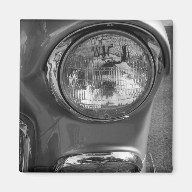 Aimant 55 Niveaux de gris Chevy Headlight (Devant)