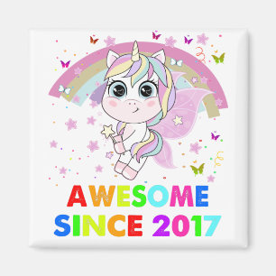 Aimant 5 Ans Unicorn Cutie 5e Anniversaire Unicorn