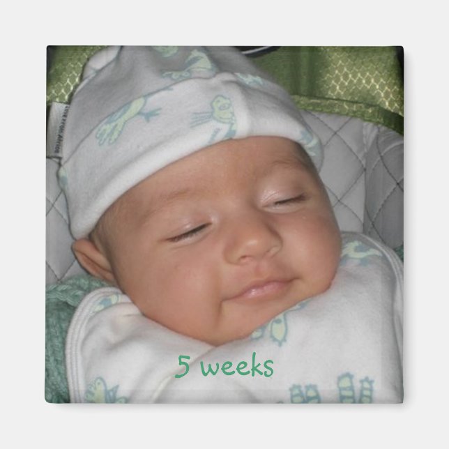 Aimant 5 semaines, 5 semaines (Devant)