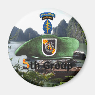 Aimant 5e Groupe des forces spéciales Vis d'anciens comba