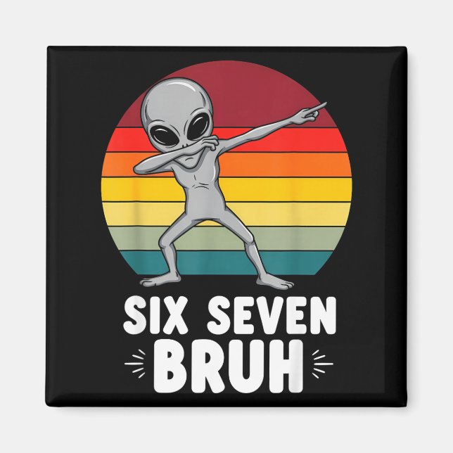 Aimant 67 Animals Funny 67 Brainrot Youth Kids Alien 67  (Devant)