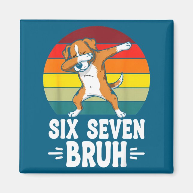 Aimant 67 Animals Funny 67 Brainrot Youth Kids Dog 67  (Devant)