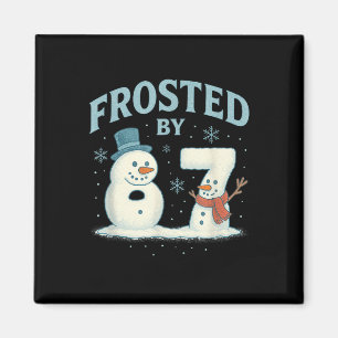 Aimant 67 Bonhomme de neige de Noël 6 7 Mème Internet Xma