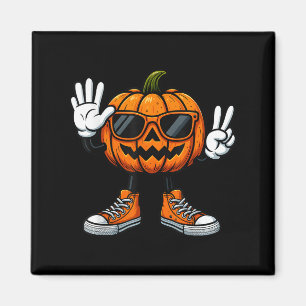 Aimant 67 Citrouille d'Halloween Drôle Brainrot Mème Enfa