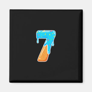 Aimant 67 Glace Dégoulinante Mème Drôle 6 7 Costume Coupl
