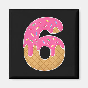 Aimant 67 Glace Dégoulinante Mème Drôle 6 7 Costume Hallo