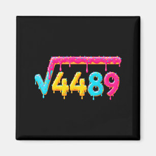 Aimant 67 Glace Dégoulinante Mème Racine Carrée 4489 Math