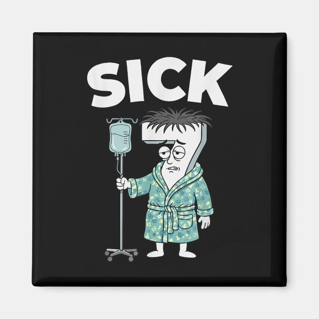 Aimant 67 Malade Sept Six 6 7 Meme  (Devant)