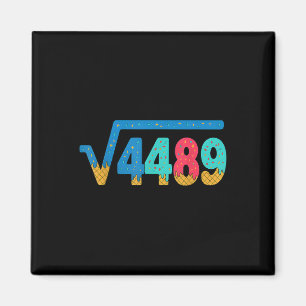 Aimant 67 Mème Glace Goutte Racine Carrée 4489 Argot Math