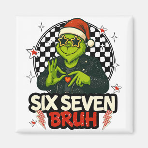Aimant 67 Meme Humour 6-7 Drôle Six Sept Noël 