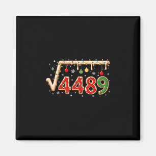 Aimant 67 Meme Noël Racine Carrée 4489 Six Sept Mathémati