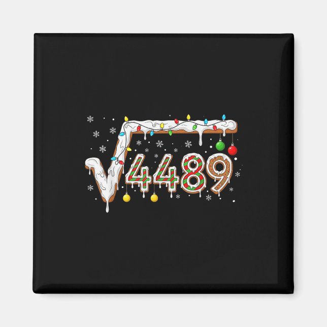 Aimant 67 Meme Racine carrée 4489 Argot Prof de maths Drô (Devant)