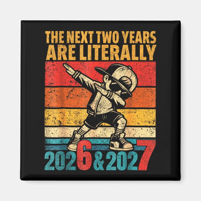 Aimant 67 Nye 2026 Drôle du Nouvel An Soirée 6 7 Mème Ki (Devant)