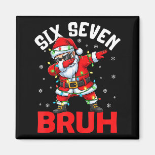 Aimant 67 Six Seven Burh Drôle de Noël 6 7 Mème Hommes Fe