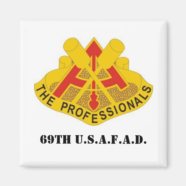 Aimant 69e U.S.A.F.A.D. (Devant)
