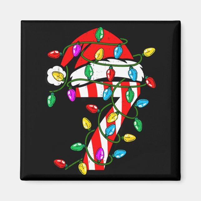 Aimant 6 7 67 Mème Six Sept Bonbons Drôle Noël Couple (Devant)