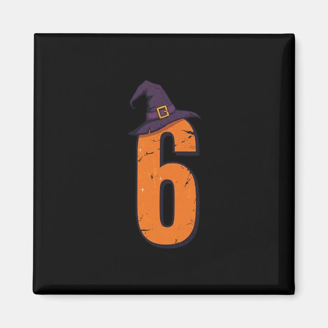 Aimant 6 7 Six Sept Couple Mème Correspondant Halloween C (Devant)