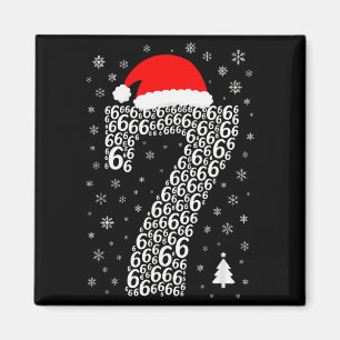 Aimant 6 7 Six Seven Flocon de neige Gen Z Alpha Meme Arg