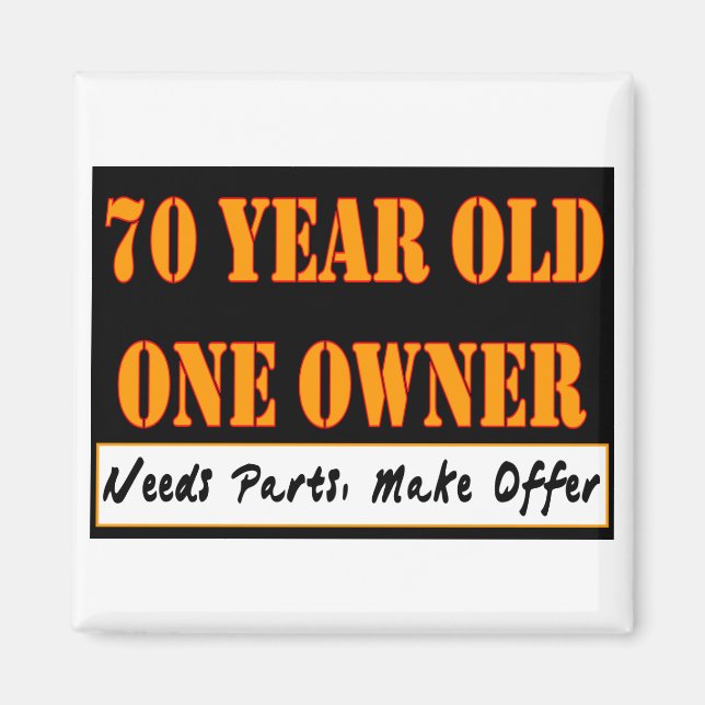 Aimant 70 ans, un propriétaire - Besoin de pièces, faire  (Devant)