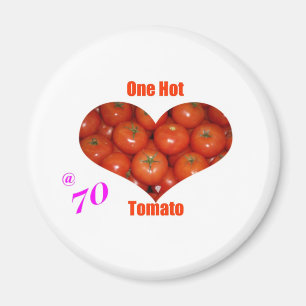 Aimant 70 une tomate chaude