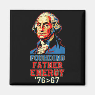 Aimant 76 67 George Washington Père Fondateur Histoire Am
