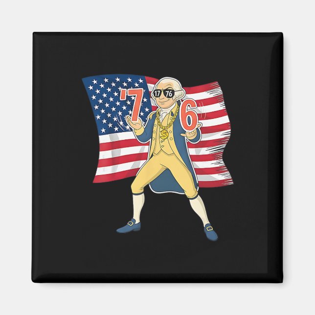 Aimant 76 Supérieur à 67 Meme Drôle Thomas Jefferson Etat (Devant)
