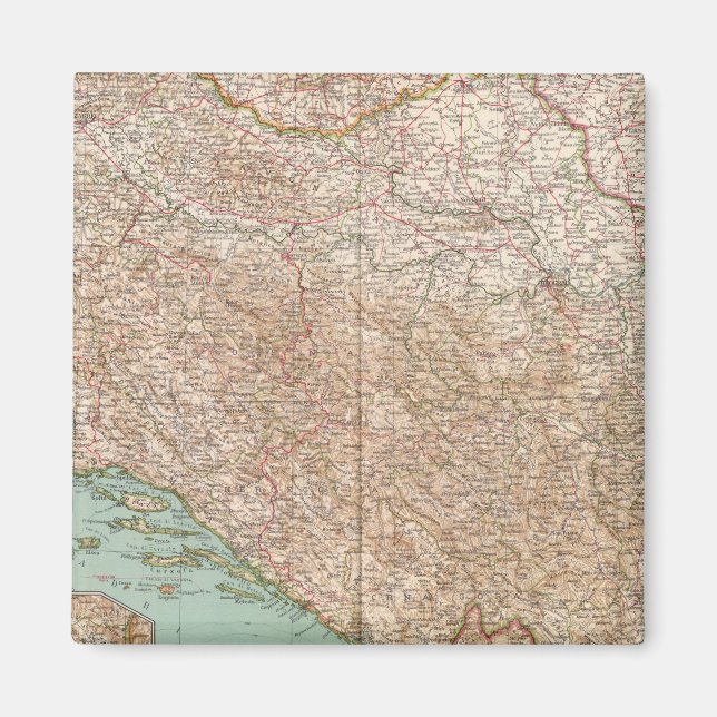 Aimant 7778 Yougoslavie (Devant)