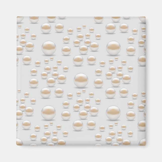 Aimant 7931Motif de perles (Devant)