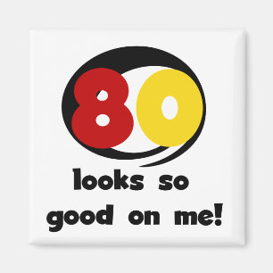 Aimant 80 T-shirts et cadeaux de belle apparence sur moi