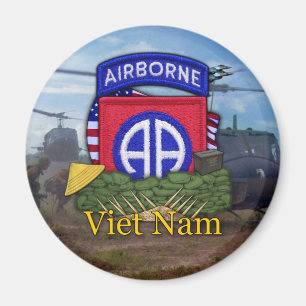 Aimant 82e division aéroportée vétérans du vietnam Magne