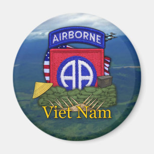 Aimant 82e division aéroportée vétérans du vietnam Magne