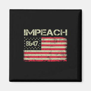 Aimant 8647 Anti Trump 86 47 Impeach Trump Impeach 47 Rés