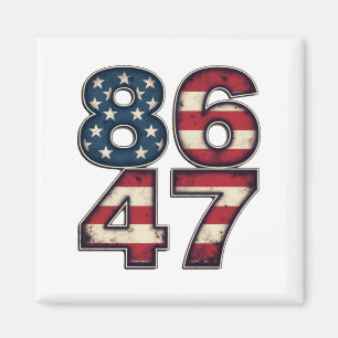 Aimant 86 47 Fier Maga Trump Jour de l'investiture du pré