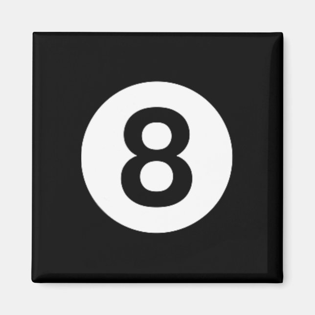 Aimant 8 Billard Billard Billard Billard Costume de table (Devant)