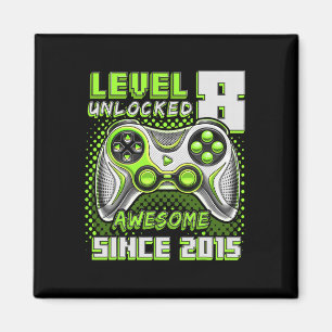 Aimant 8 Déverrouillé Awesome 2015 jeu vidéo 8e anniversa
