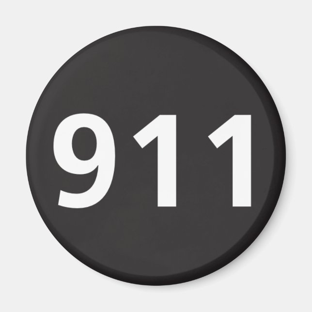 aimant 911 (Devant)
