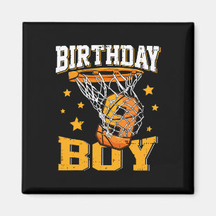 Aimant 9e anniversaire Bysketbyll garçon 9 ans Bysketbyll