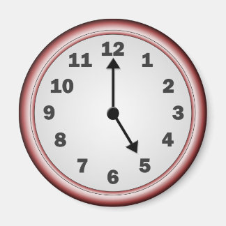 Aimant à 5 heures