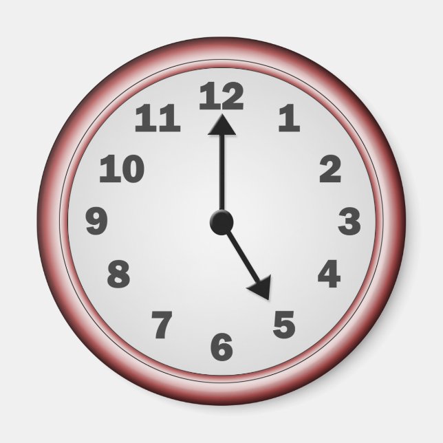 Aimant à 5 heures (Devant)