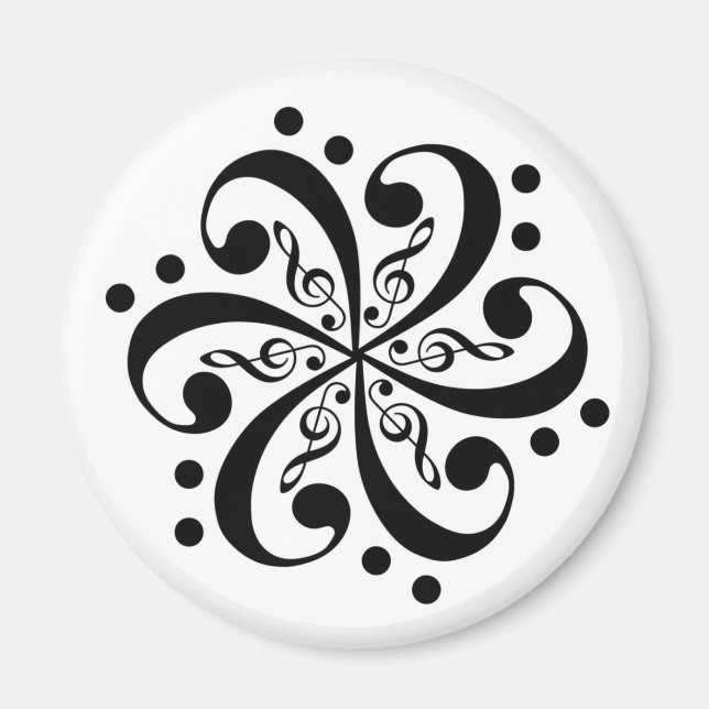 Aimant à balayage de basse en treillis (Devant)