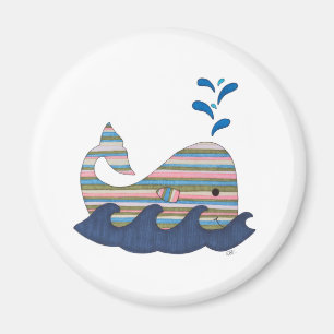 Aimant à baleine rayée