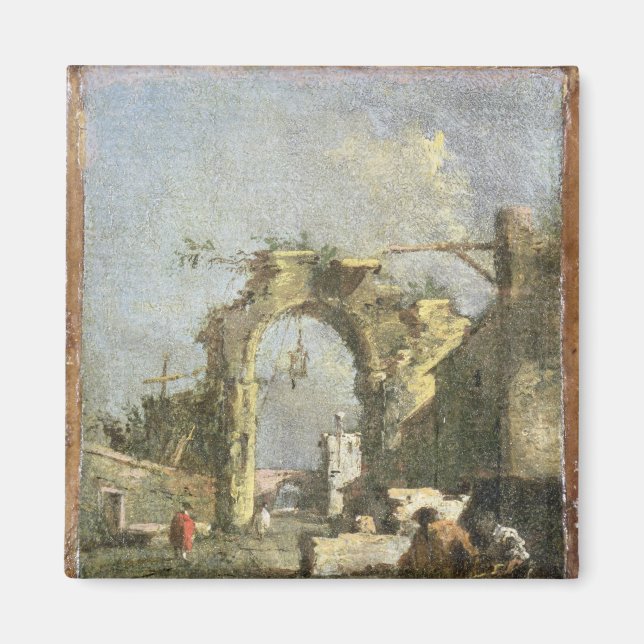 Aimant A Capriccio - Ruines, 18ème siècle (Devant)
