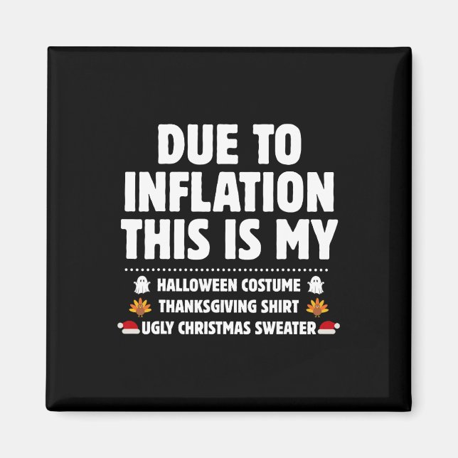 Aimant A Cause De L'Inflation, C'Est Mon Action De grâce  (Devant)