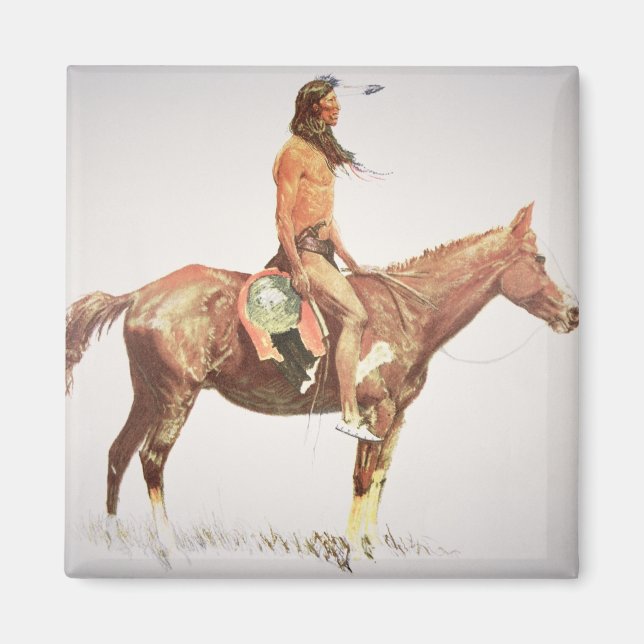 Aimant A Cheyenne Brave, 1901 (Devant)