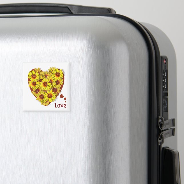 Aimant à cœur de tournesol (In Situ (Bagages))
