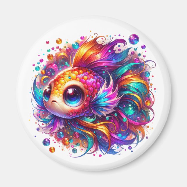 Aimant A colorfull chibi (Devant)